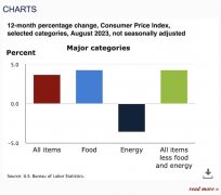 美国8月CPI同比增3.7%，油价成新一轮通胀担忧