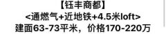 钰丰商都-上海松江钰丰商都楼盘详情-通燃气精装复式公寓!