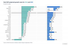 全球经济显韧性！经合组织最新展望：今明两年增速将稳定在3.2%